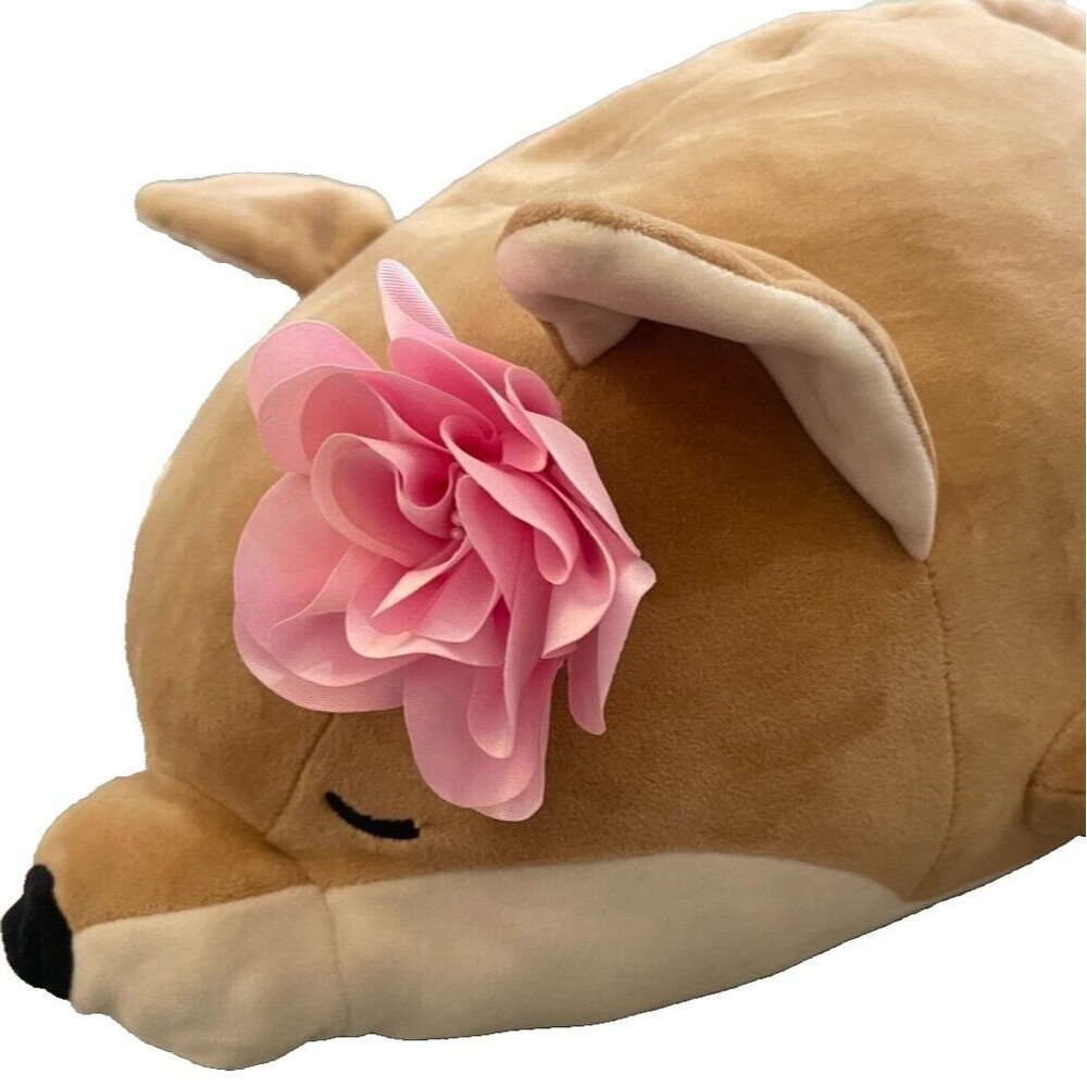Shiba Inu LivHeart Characters Plush Toy Pillow 16" NWT Squishable Dog Pet